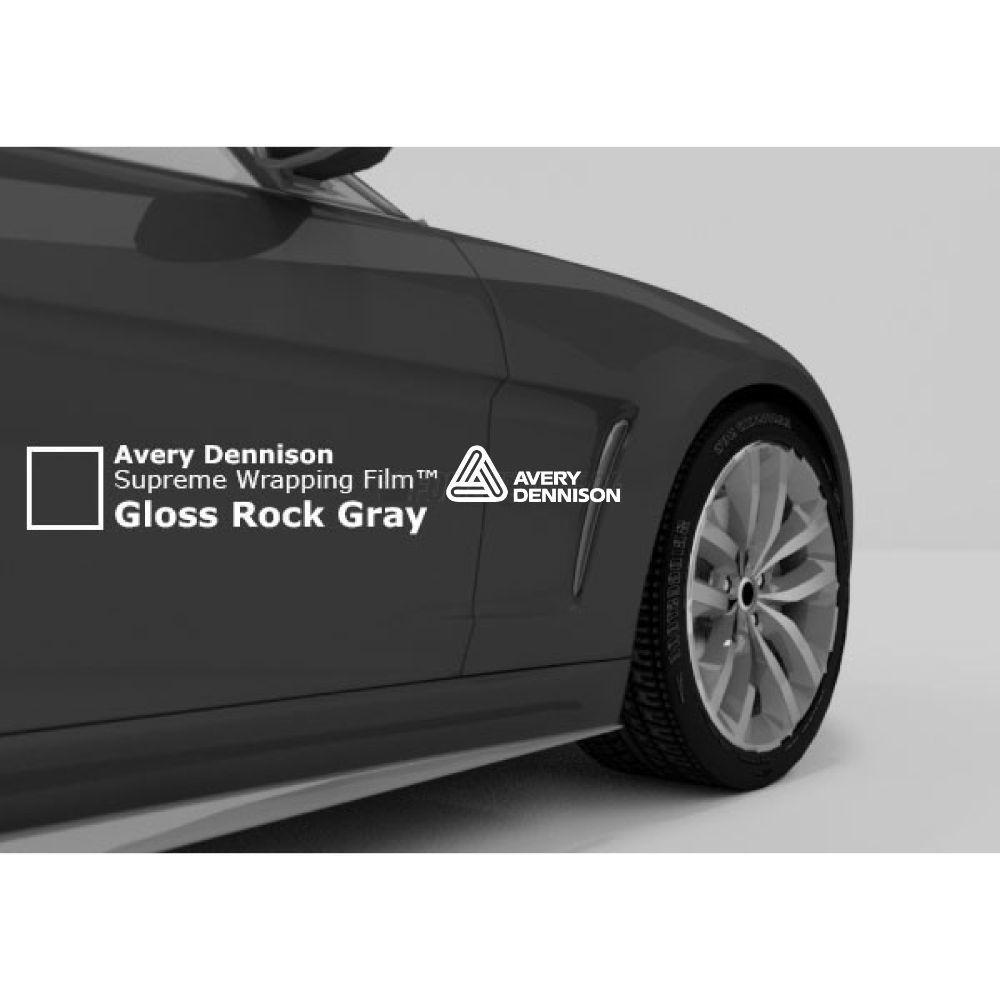 Avery Dennison SW900 Supreme Gloss Rock Gray Vinyl Car Wrap Film | 821-O