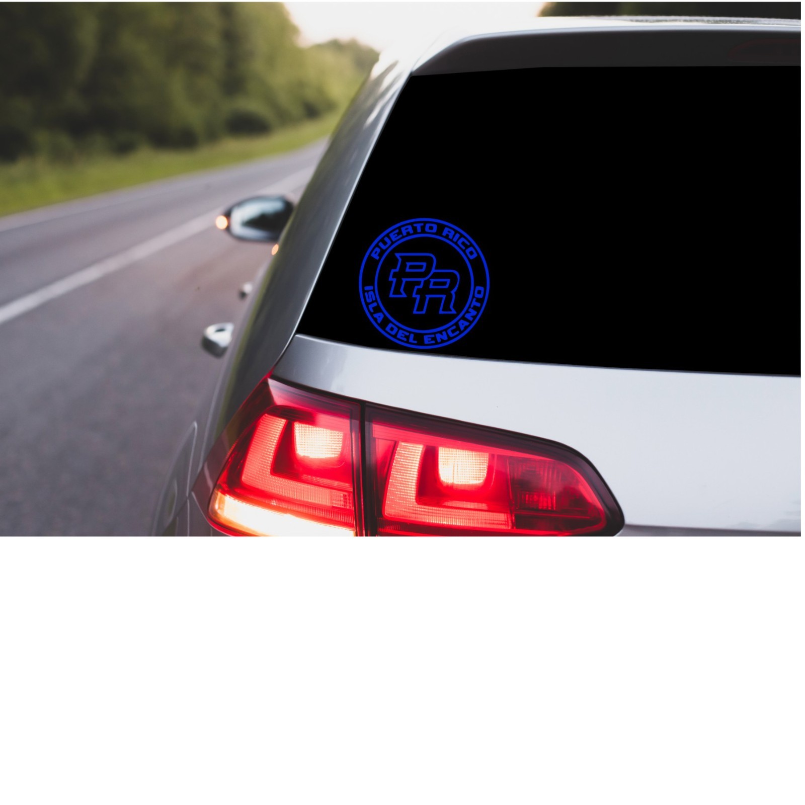 Puerto Rico Isla Del Encanto Car Sticker Vinyl Decal