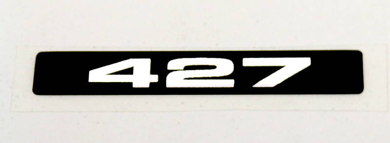 427 Cubic Inch Emblem (B) Standard