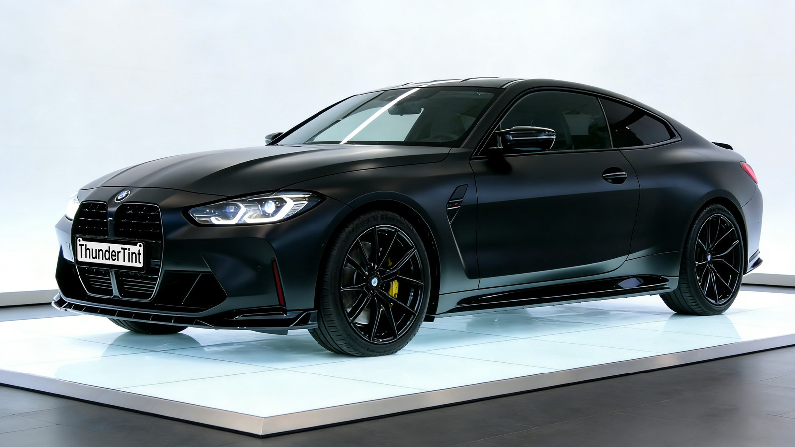 Genuine Matte Black Vinyl Wrap Car Auto Sticker Film Decal Bubble Free Sheet USA