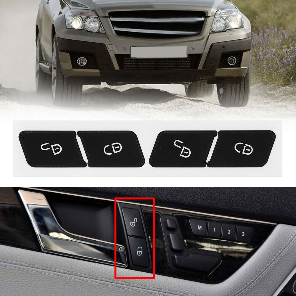 Car Interior Stickers Repair Button Radio Stickers Accessories For Mercedes Benz