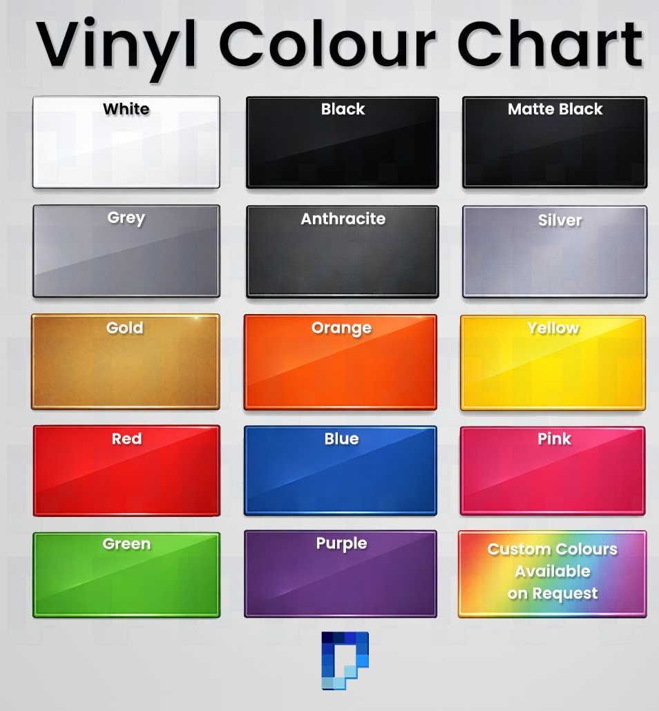 Two-Colour Sleek Side Stripes Graphics Kit – Universal Vinyl Decals for LWB Van