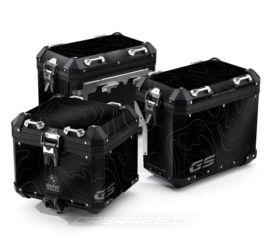 Panniers(Aluminium case) Graphic kit for BMW R 1250 1200 GS (CL-BB)