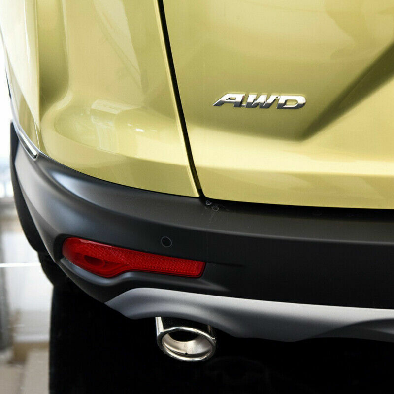 GENUINE Silver AWD Badge Rear Trunk Emblem FOR HONDA HRV CRV PILOT/RIDGELINE