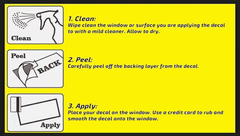 Seatbelts Must Be Worn, Self Adhesive Waterproof Vinyl Sticker