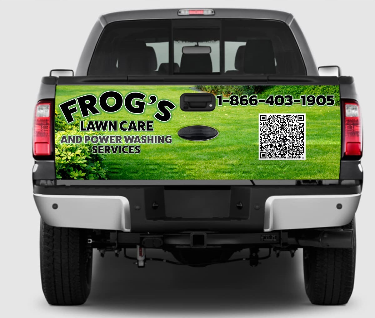 Custom Truck Vinyl Wrap for Landscape Business