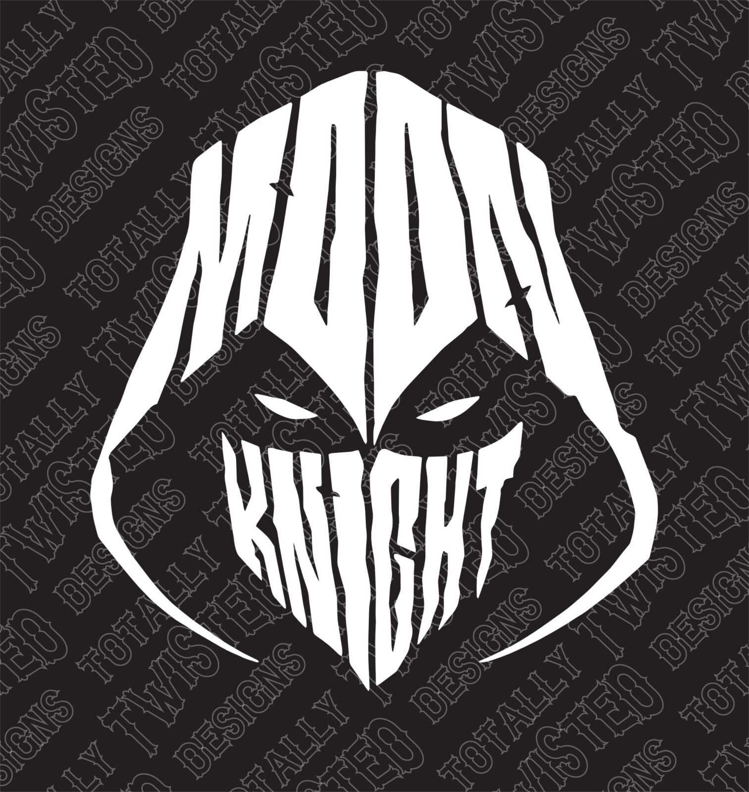 Moon Knight vinyl decal sticker Car Truck Marvel Comic MCU