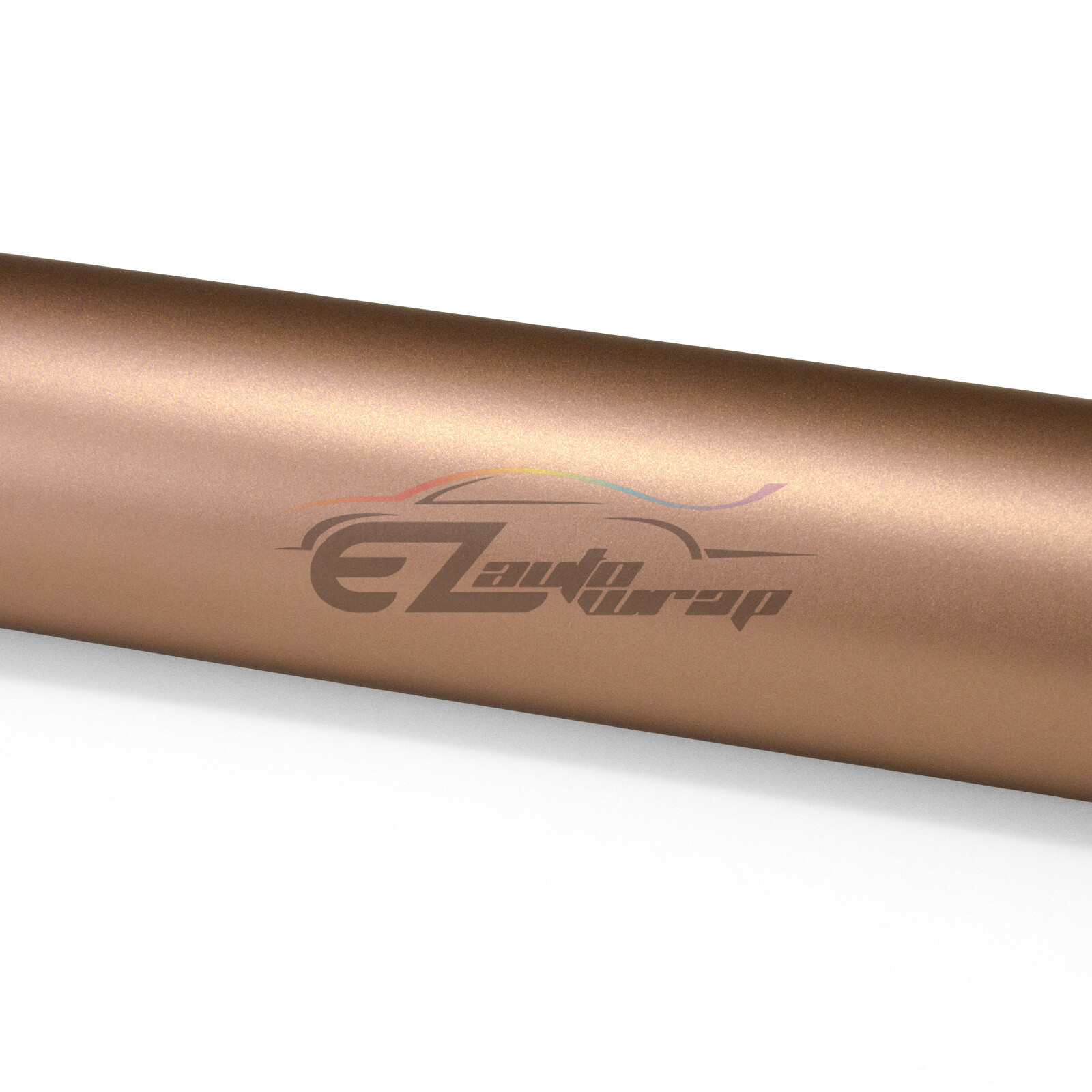 【Satin Chrome】 Rose Gold Matte Metallic Vinyl Wrap Sticker Air Release Sheet DIY