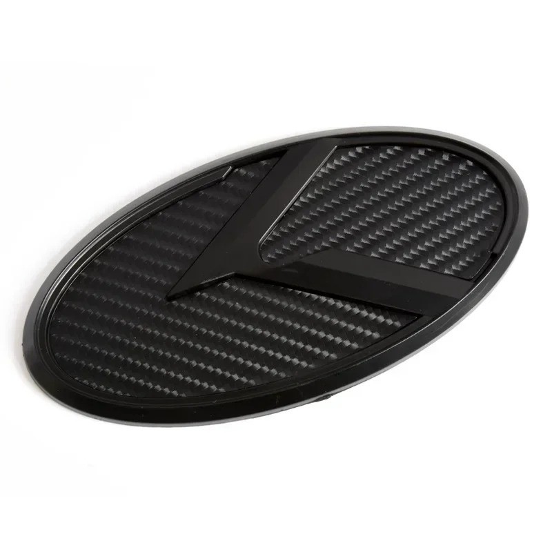 1Pcs X 3D ABS K Logo Car Front Hood Rear Trunk Logo Emblem Badge Stickers for Ki