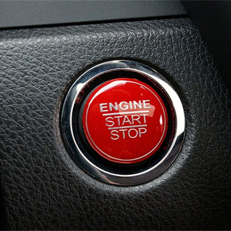 For Toyota Camry Corolla Prius Engine Start/Stop Push Button Cover Trim Sticker
