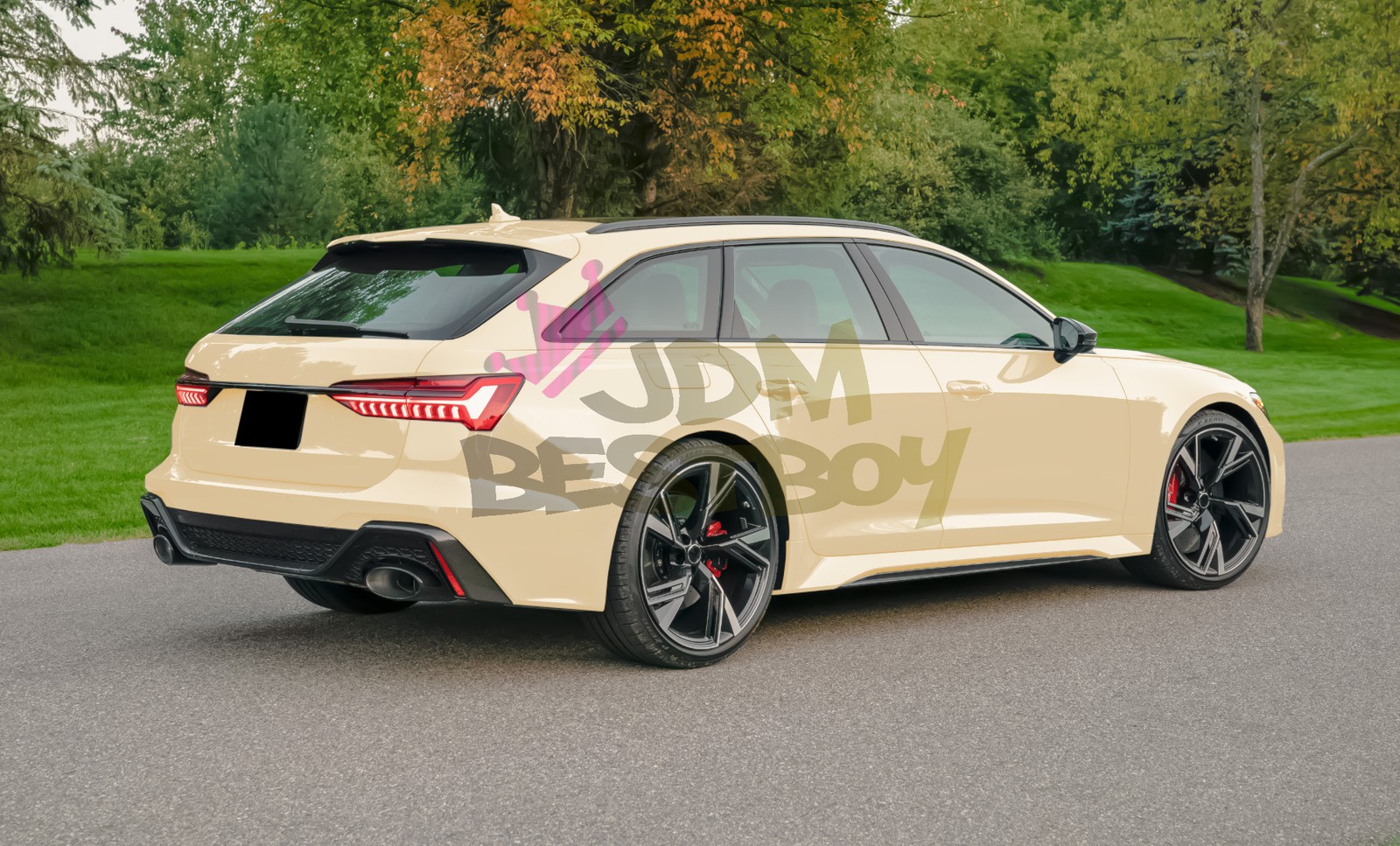 ESSMO PET Super Gloss Light Ivory Car Vehicle Vinyl Wrap Decal Glossy Like Paint