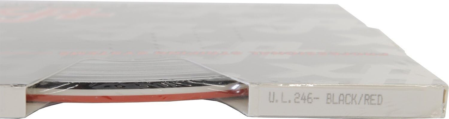 Universal 3/16″ 2-Color Pinstripe (Ultra Lite) 0216246 – Black/Red