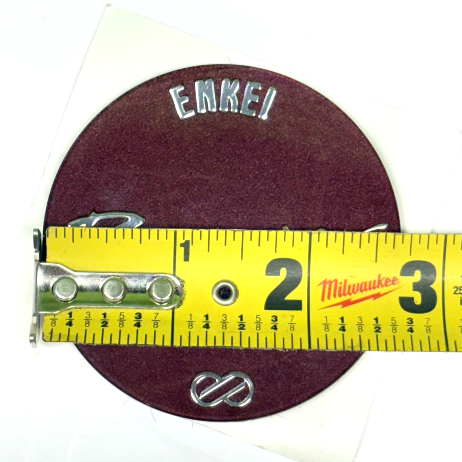4x Enkei Regency Self-Adhesive Center Wheel Caps Emblems Stickers Badge – 68mm