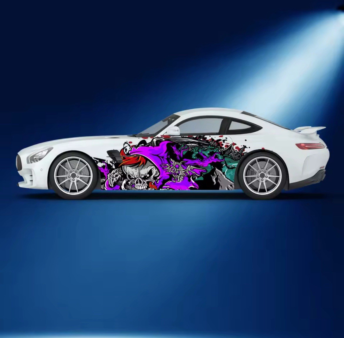 Kid Reaper Inspired Decal; Custom Car Wraps; Universal Fit Both Sides; Graffiti