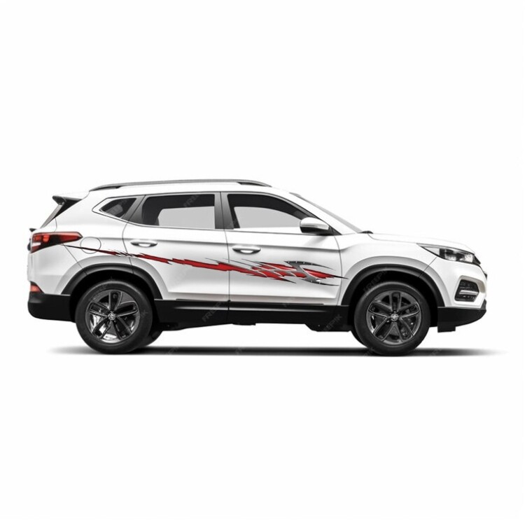 Illusions Grappler LARGE Graphics for Cars & Trucks (1181; 11″ X 107″)
