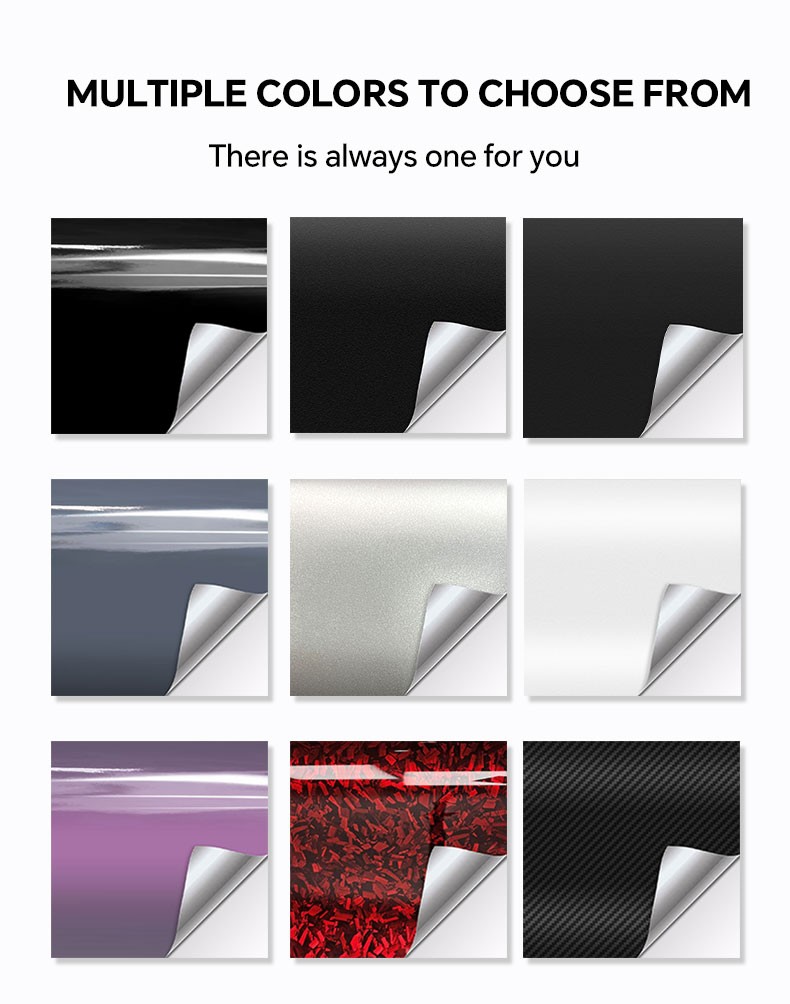 Cybertruck DIY PPF Paint Protection Film Wrap Color Change Gloss White To Purple