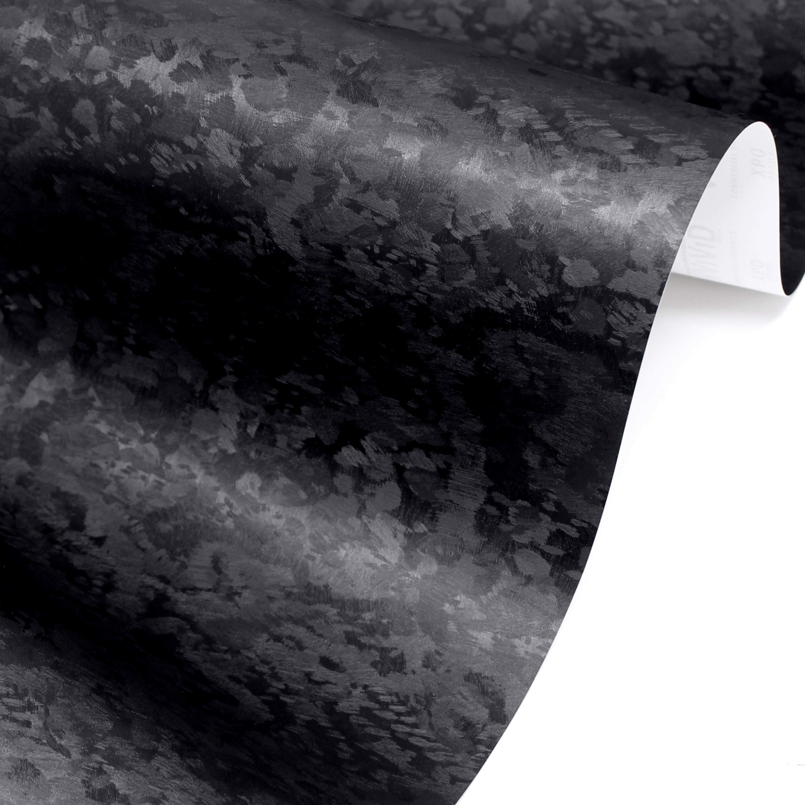 VVivid 2022 VVivid+ Black Forged Carbon Vinyl Car Wrap Film | V485