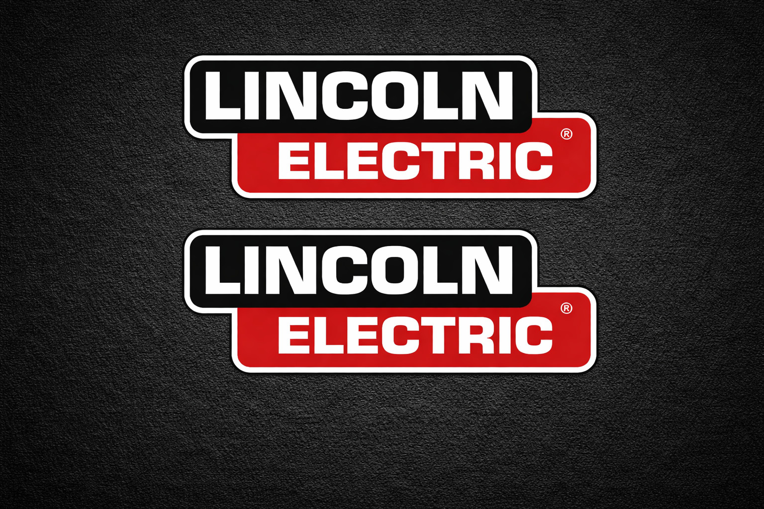 Lincoln Electric (2) Decal Stickers Free Shipping and Tracking 4″ P77