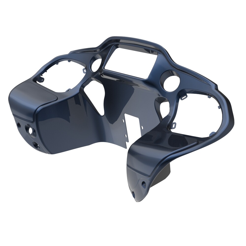 Advanblack Midnight Blue Inner Fairing Fits Harley Road Glide 2015up