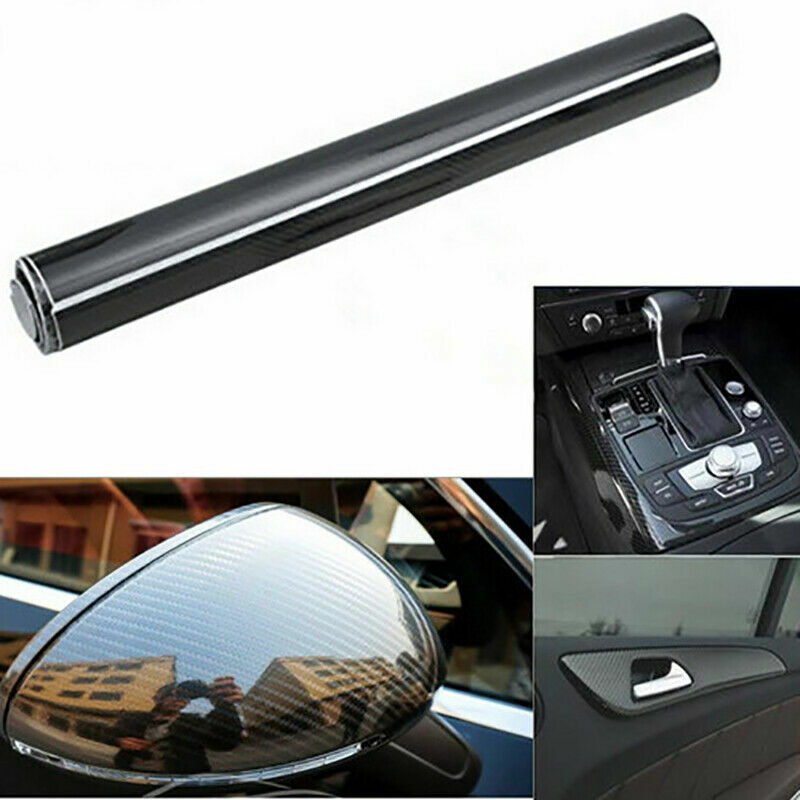 7D Waterproof Carbon Fiber Vinyl Car Wrap Sheet Roll Film Sticker Decal Paper