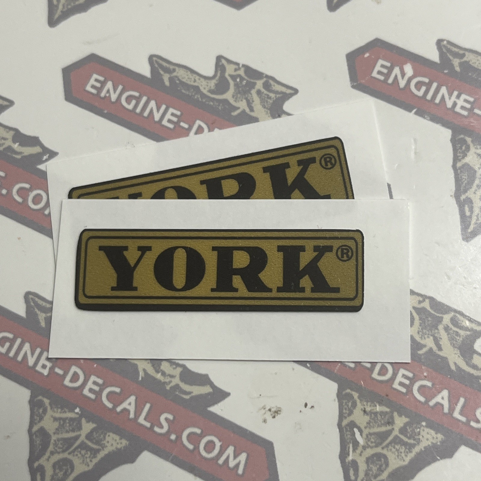 York Bullit Vise Decal Small Vises Czech Tool 1 1/2” Long Bullet Set 2