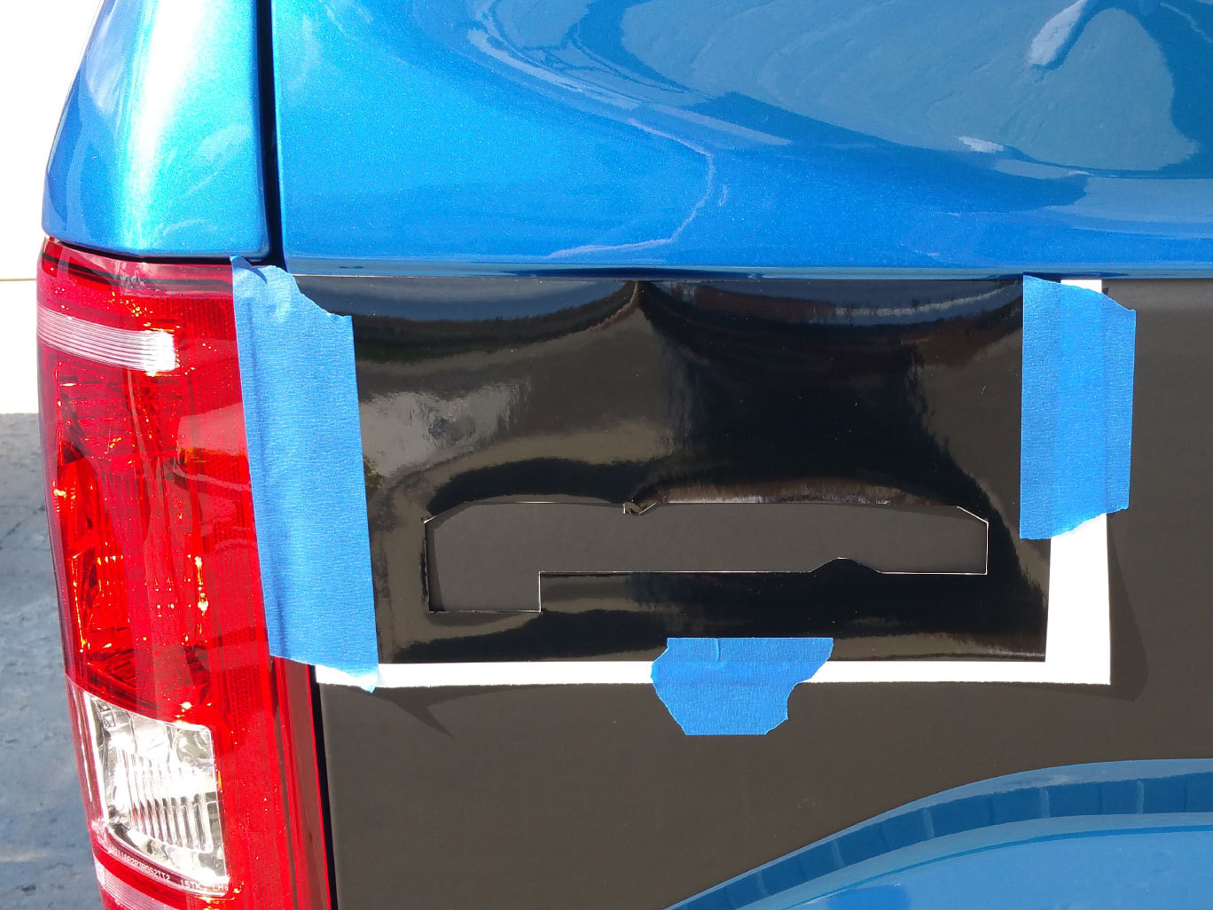 2015-2016 Ford F-150 Tailgate Blackout Decal Vinyl Stickers F150