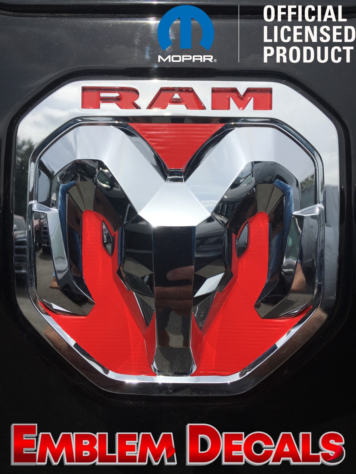Ram 1500 DT BIGHORN TAILGATE COMBO Decal Overlay Decal 19 2020 2021 2022 2023 24