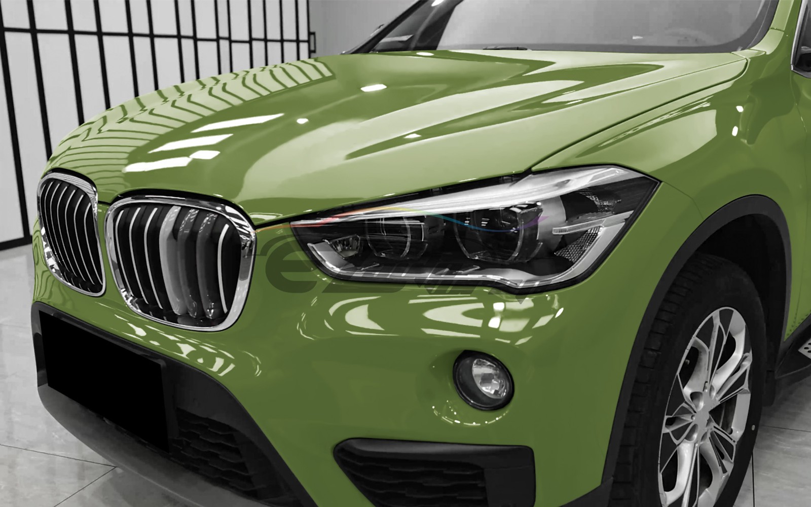 ESSMO PET Super Gloss Racing Green Car Vehicle Vinyl Wrap Decal Sheet Like Paint