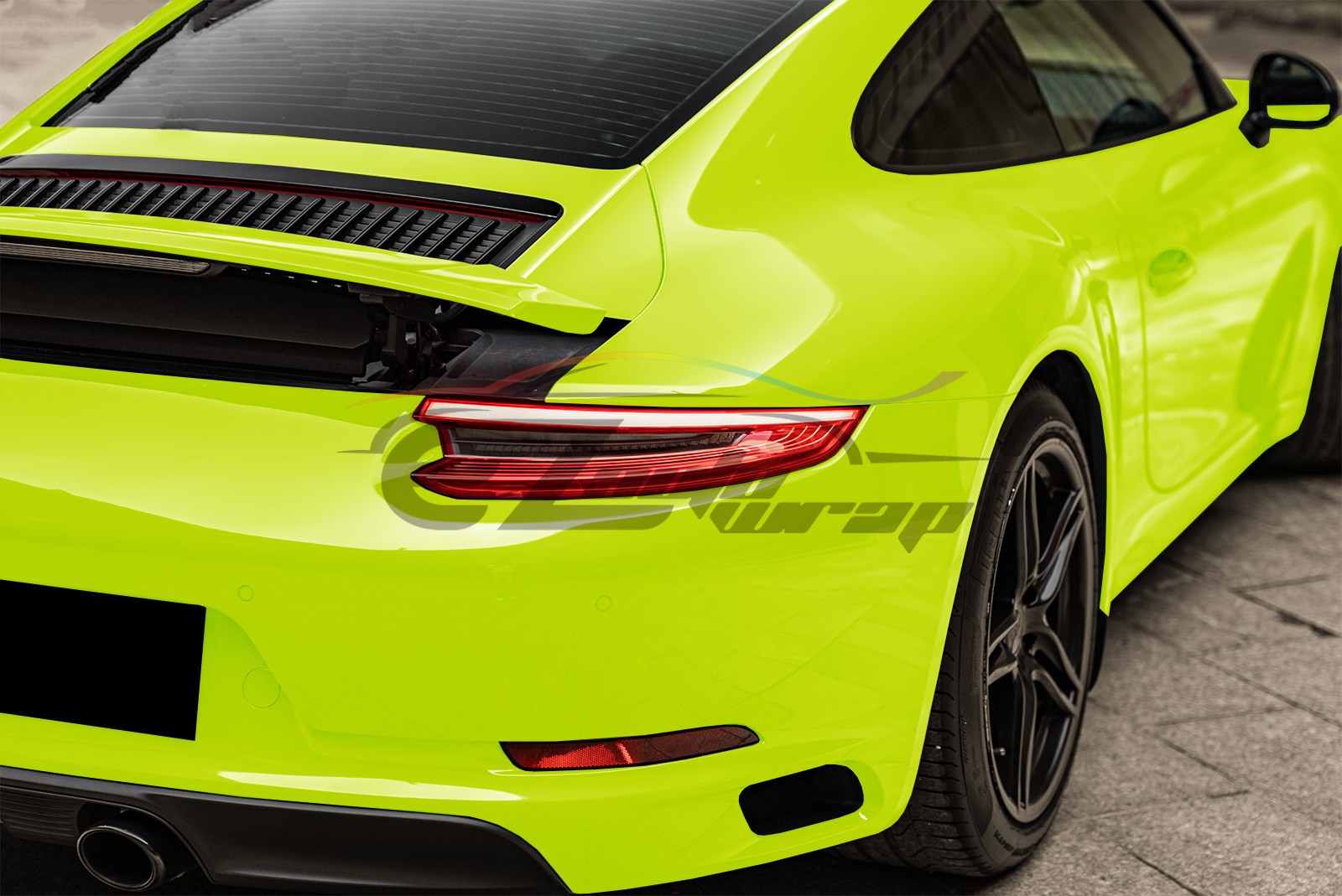 5FTx5FT PPF Paint Protection Film Gloss Apple Green Invisible Scratches Shield
