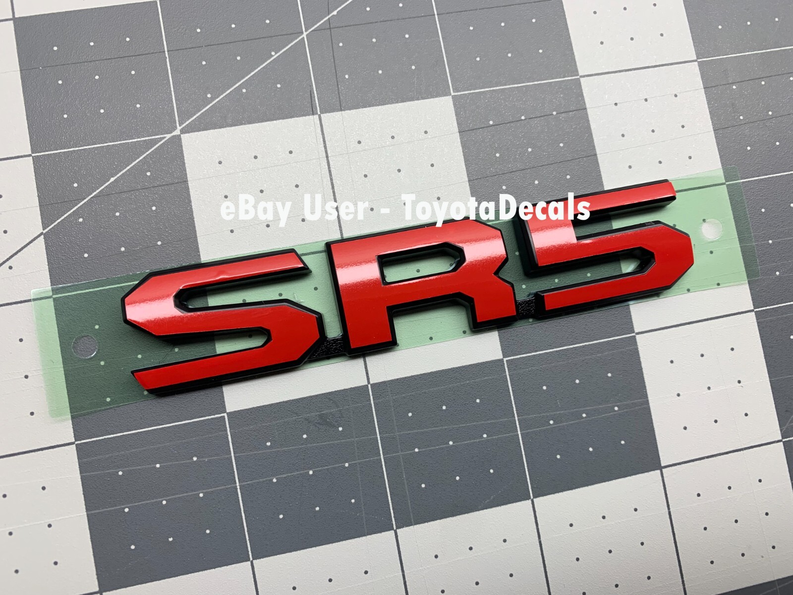 Toyota Tacoma 4×4 and SR5 Emblem Decals 2024 2025 2026