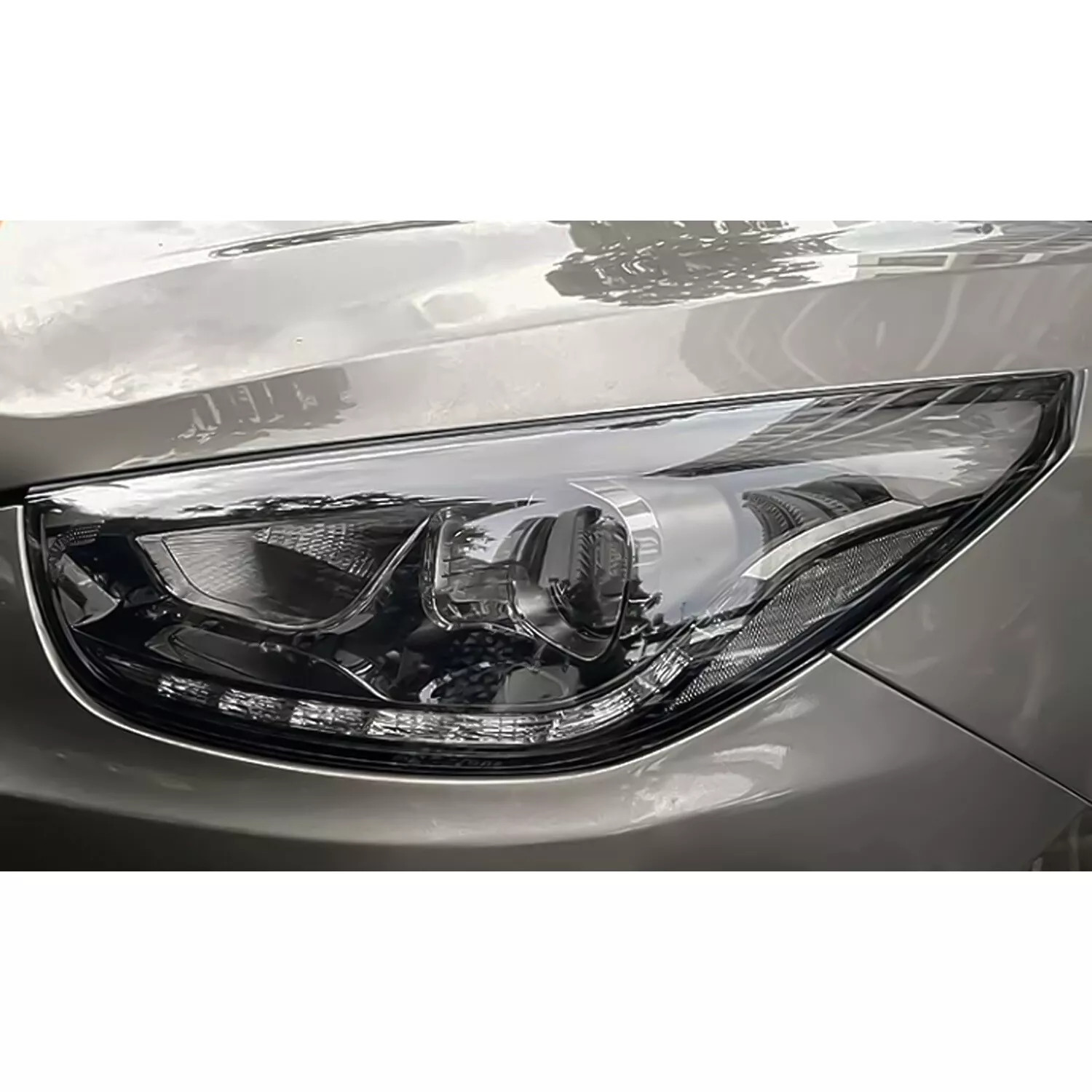 Direct Fit Car, motorcycle, electric bike Black Headlight+Taillight Vinyl Film