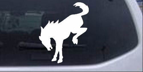 Ford Bronco Horse Car or Truck Window Laptop Decal Sticker