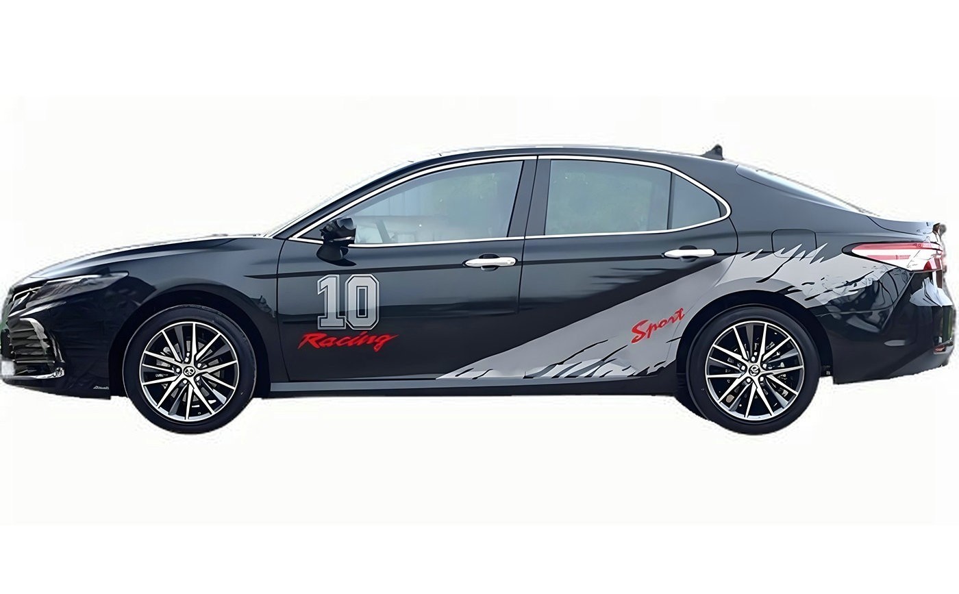 For Toyota Camry Corolla Graphics Motorsport Decal Racing Sport Stripes Sticker