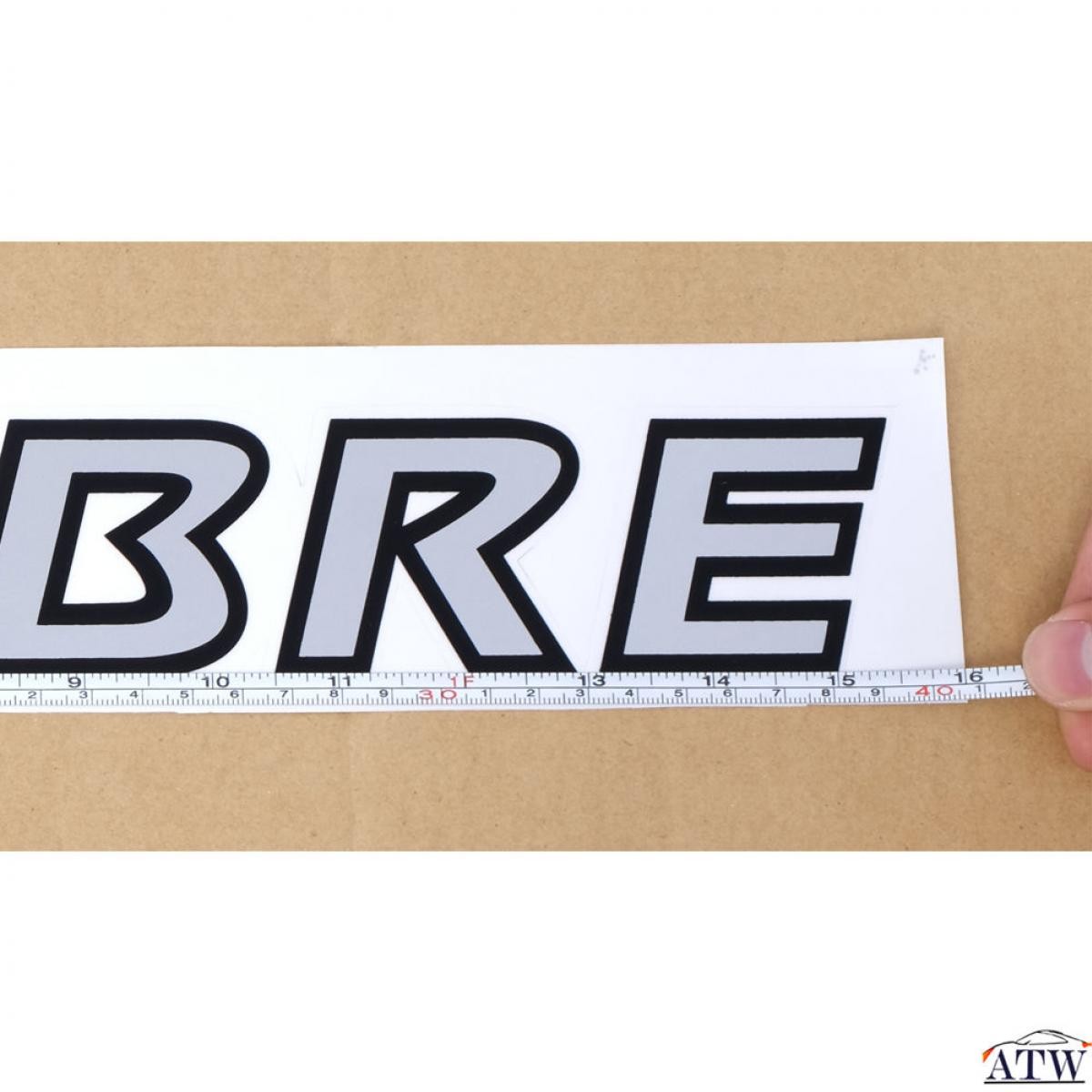 2PCS CALIBRE STICKER DECAL LOGO BADGE SILVER FOR NISSAN NAVARA NP300 11+