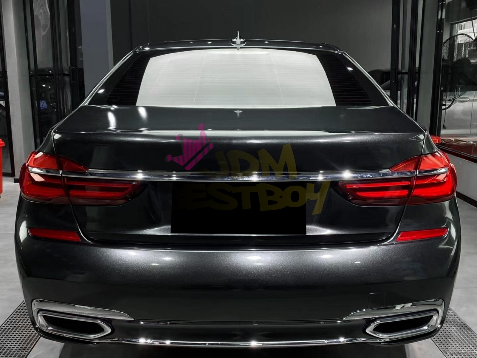 Gloss Metallic Charcoal Gray PPF TPU Paint Protection Film Dry Wet Vinyl Wrap