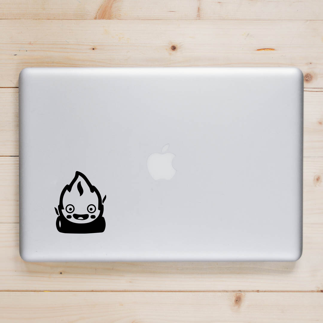 Calcifer|Howl’s|Studio Ghibli|Vinyl Sticker|Decal|Window|Laptop|Car Window