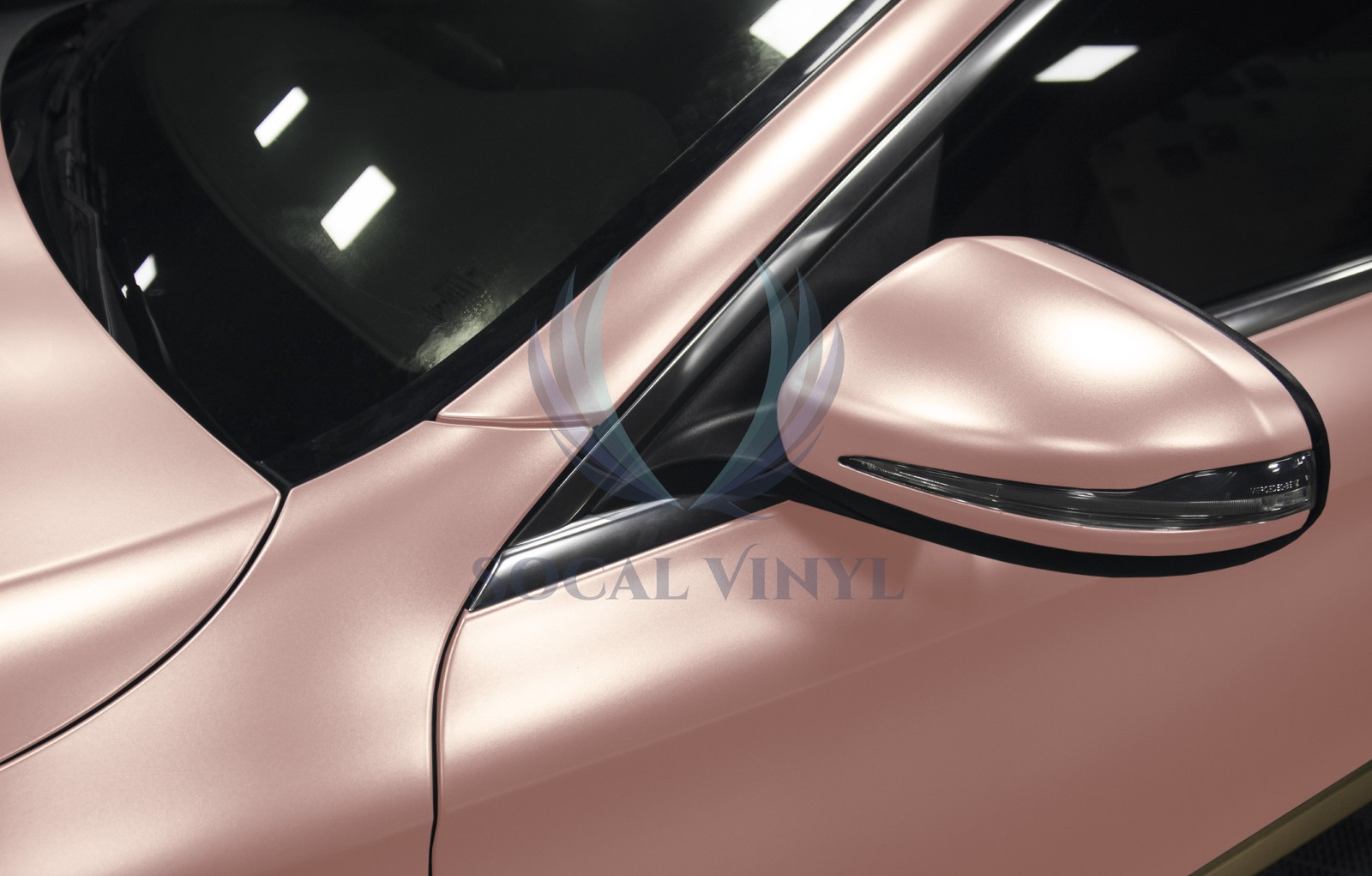 Matte Metallic Rose Gold TPU PPF Paint Protection Film Dry Wet Apply Vinyl Wrap