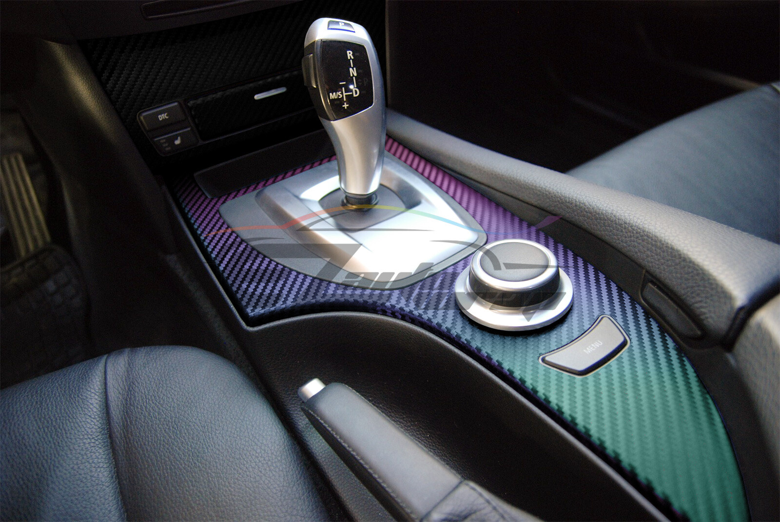 Chameleon 3D Carbon Fiber Matte Purple Teal Sticker Decal Vinyl Wrap Sheet Film