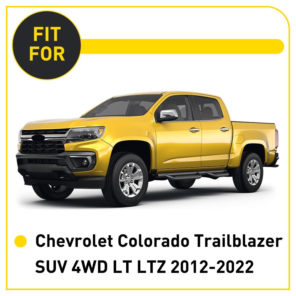 Front LH RH Door Window Belt Weatherstrip Kit For 12-22 Chevrolet Colorado 2-20X
