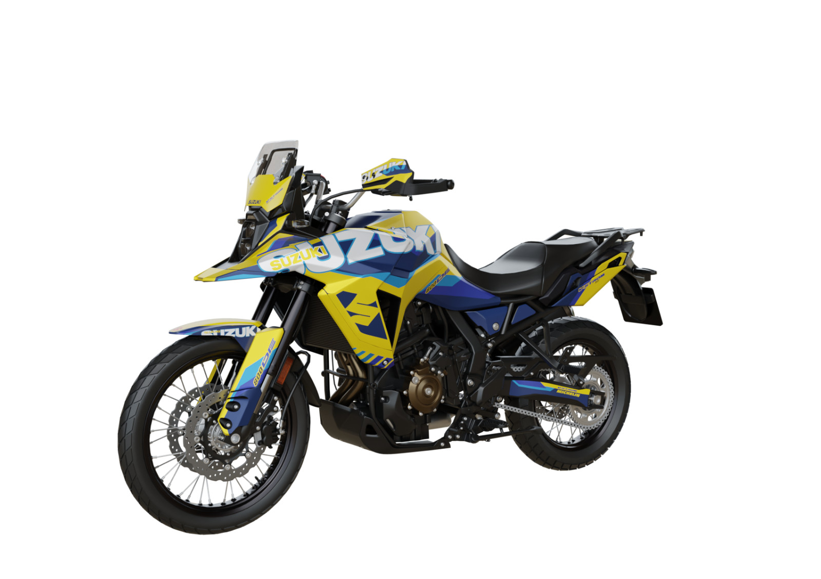 Graphic kit for SUZUKI V-STROM 800 DE (2023~) Full Decal Sticker Kit (SZ-YBL)