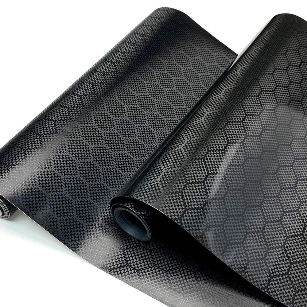 Car Adhesive Vinyl Honeycomb Auto Decal Wrap Film Waterproof Car Stickers Consol