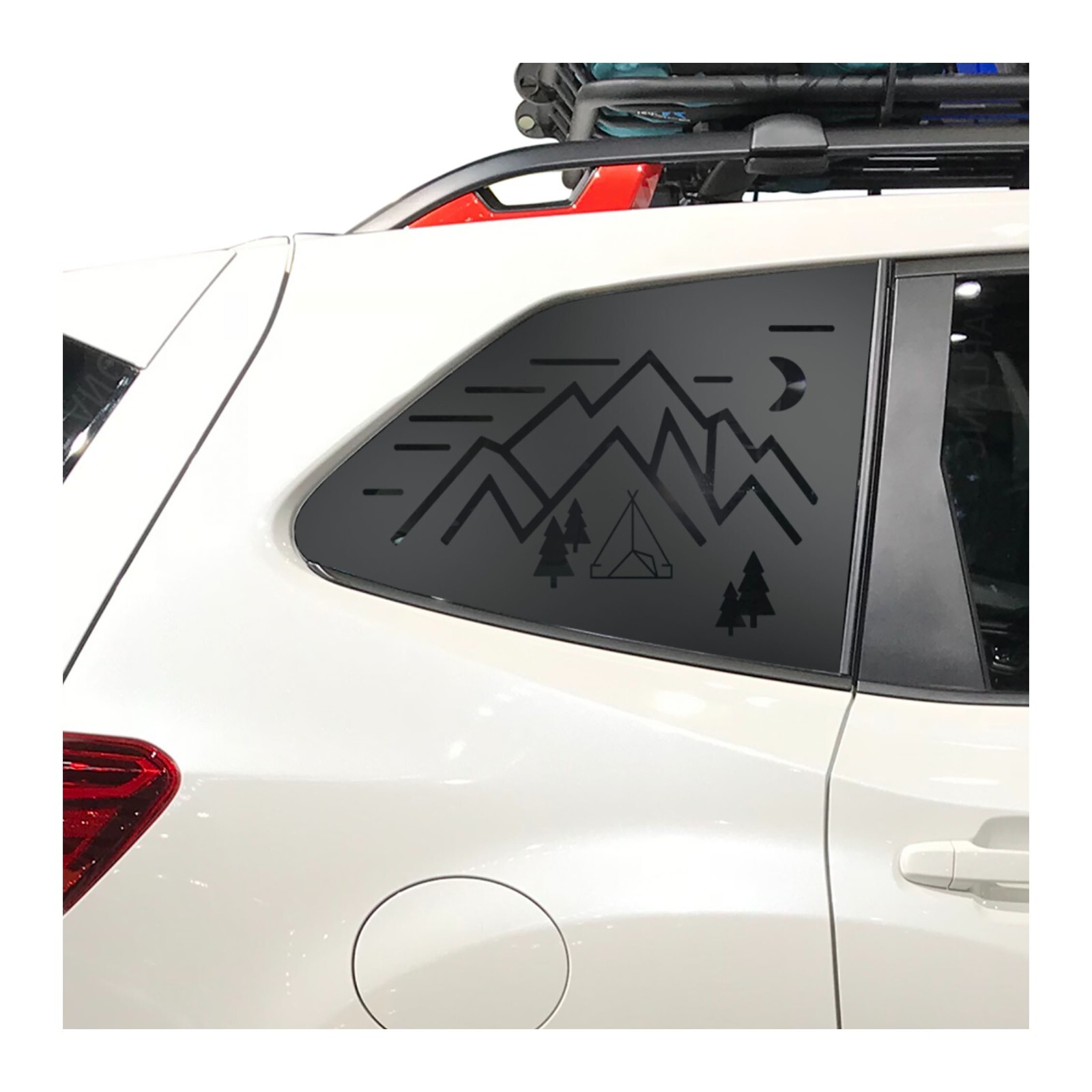 Minimalist outdoor scene design Decal for 2019-2024 Subaru Forester SK1-CX1