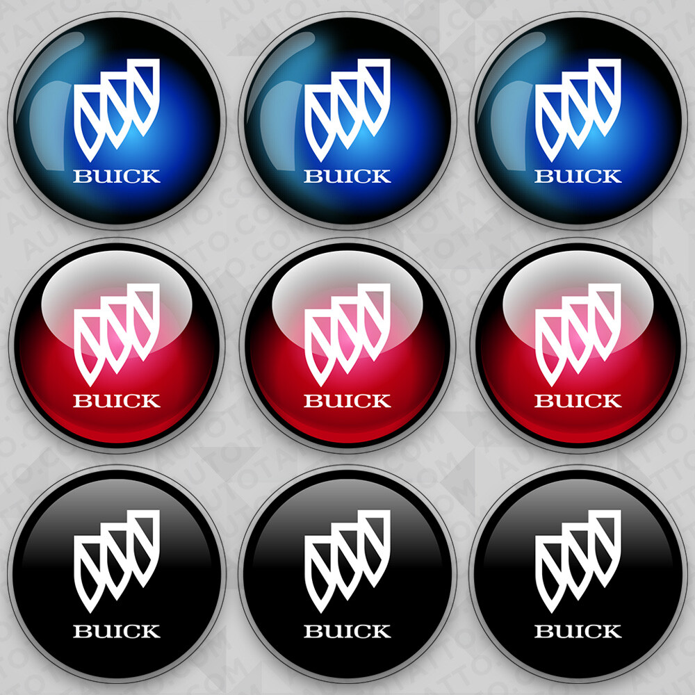 Buick Medal Gran Sport Car Nameplate Logo Marker Sticker Vinyl 3D Decal Decorate