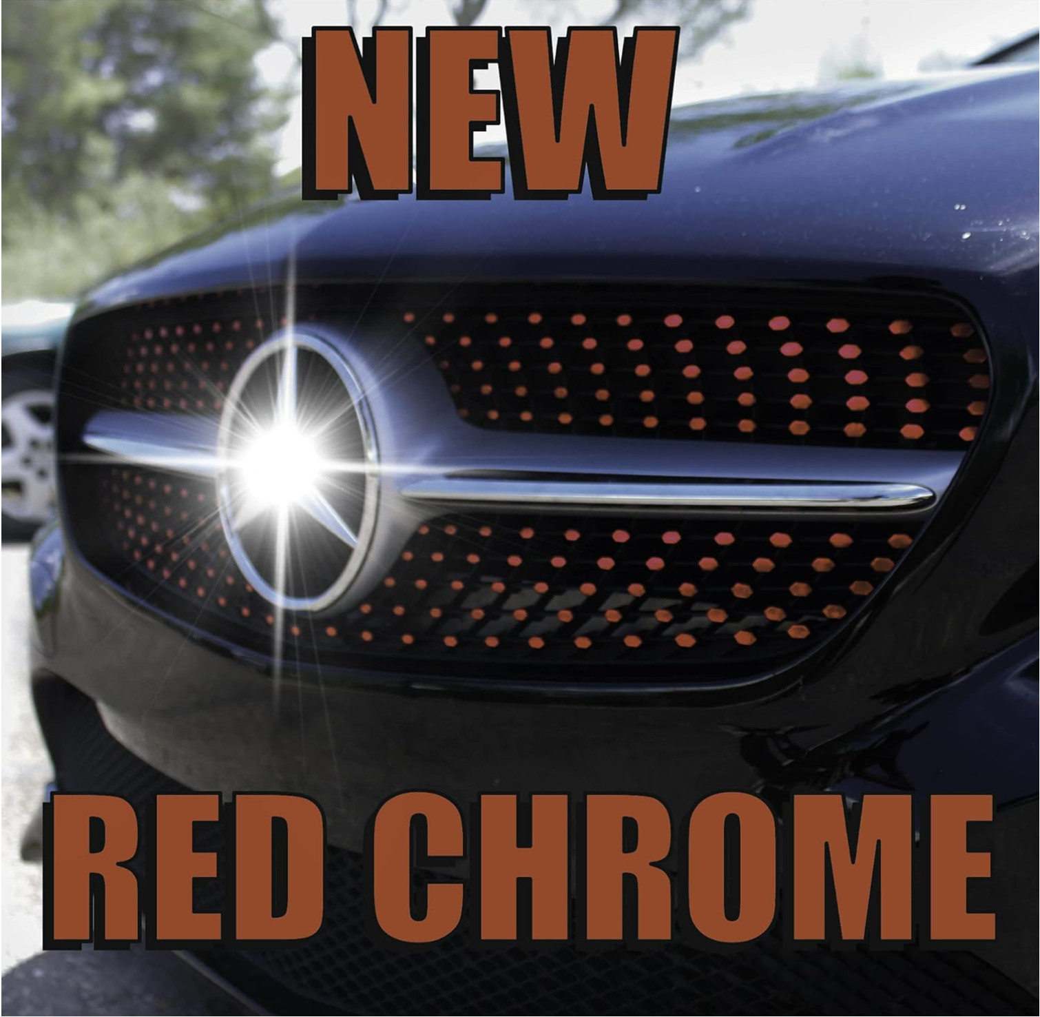 Diamond Grille Decals Compatible w/Mercedes Benz A C E CLA GLA GLC SLC S AMG GT