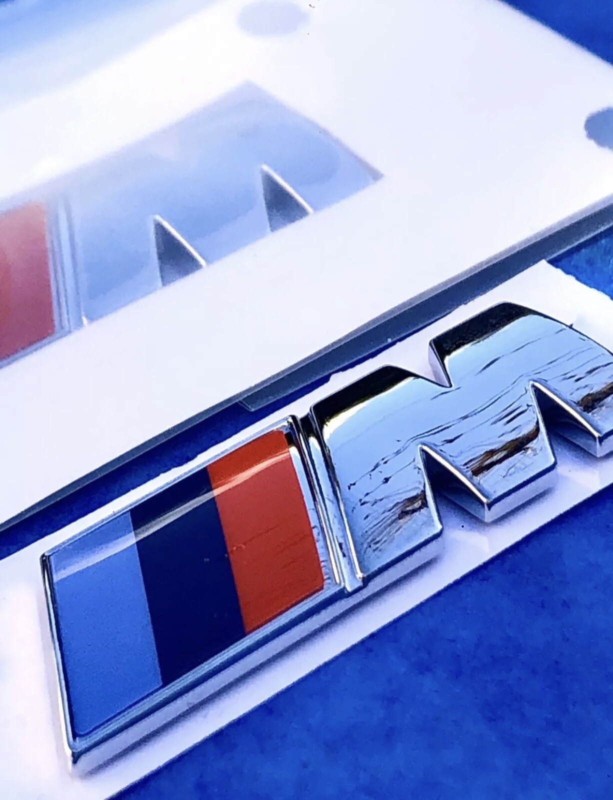 2 BMW LOGO Side Badges Original X6 X2 X3 X4 4.7 X 1.5