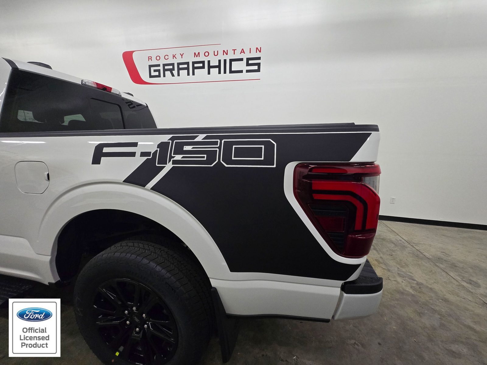 2021-2024 Ford F-150 Bed F-150 Side Graphic Decals F150 – Pair