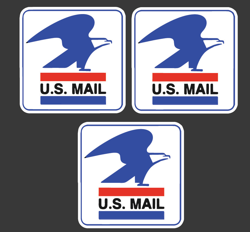 US MAIL Vinyl Decal Car Truck Cell Phone Laptop US MAIL Sticker