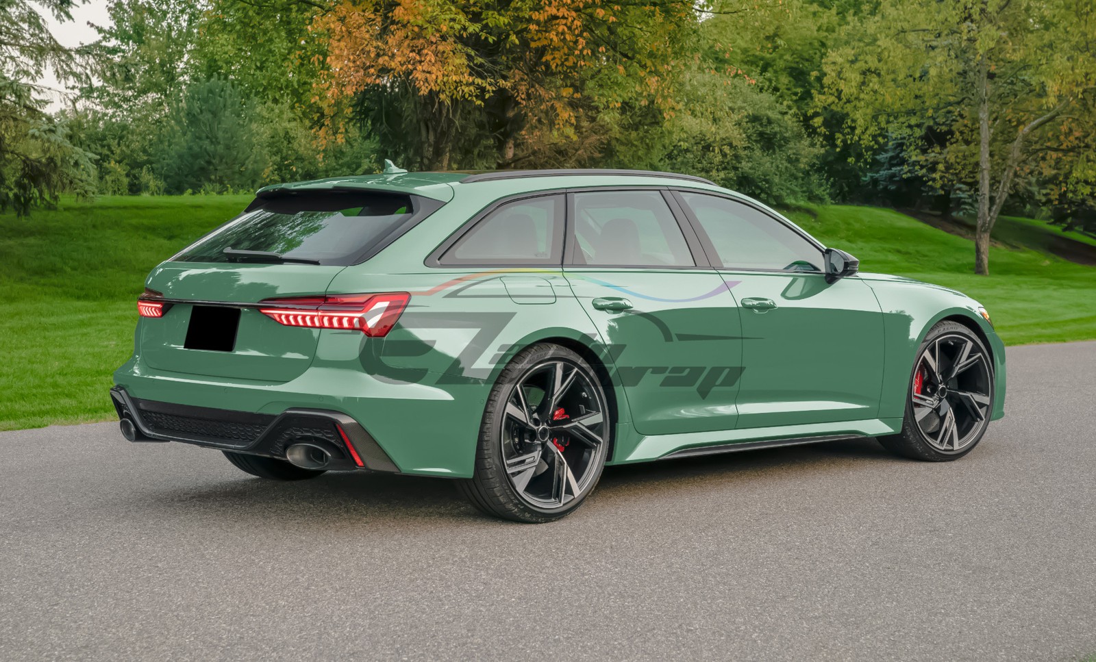 ESSMO PET Super Gloss Auratium Green Vehicle Vinyl Wrap Decal Sheet Like Paint