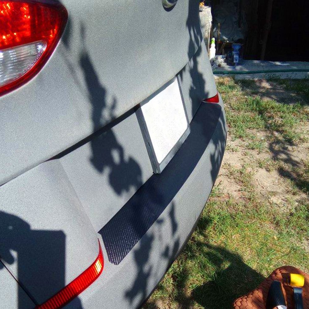 Car Anti-Scratch Pickup Rear Guard Protector Bumper Trim Cover Pad Accessories