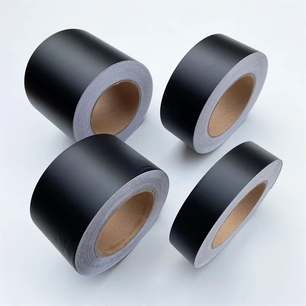 2080 Black Gloss Matte Vinyl Wrap Blackout Chrome Delete1 Window Door Trim Tape